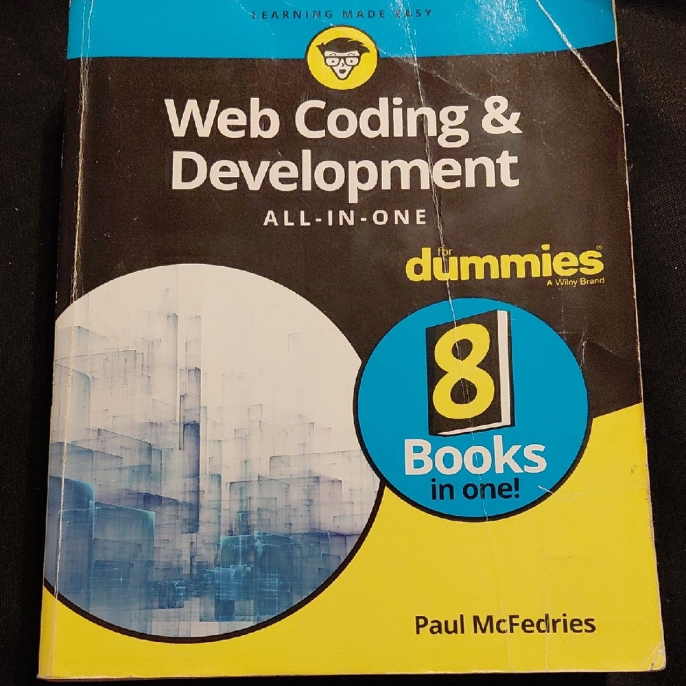 📚♻️ Web Coding & Development for Dummies Book